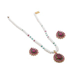 Load image into Gallery viewer, Pearls -MultiStones Chain -H2796 KrishnaPearlsandJewellers