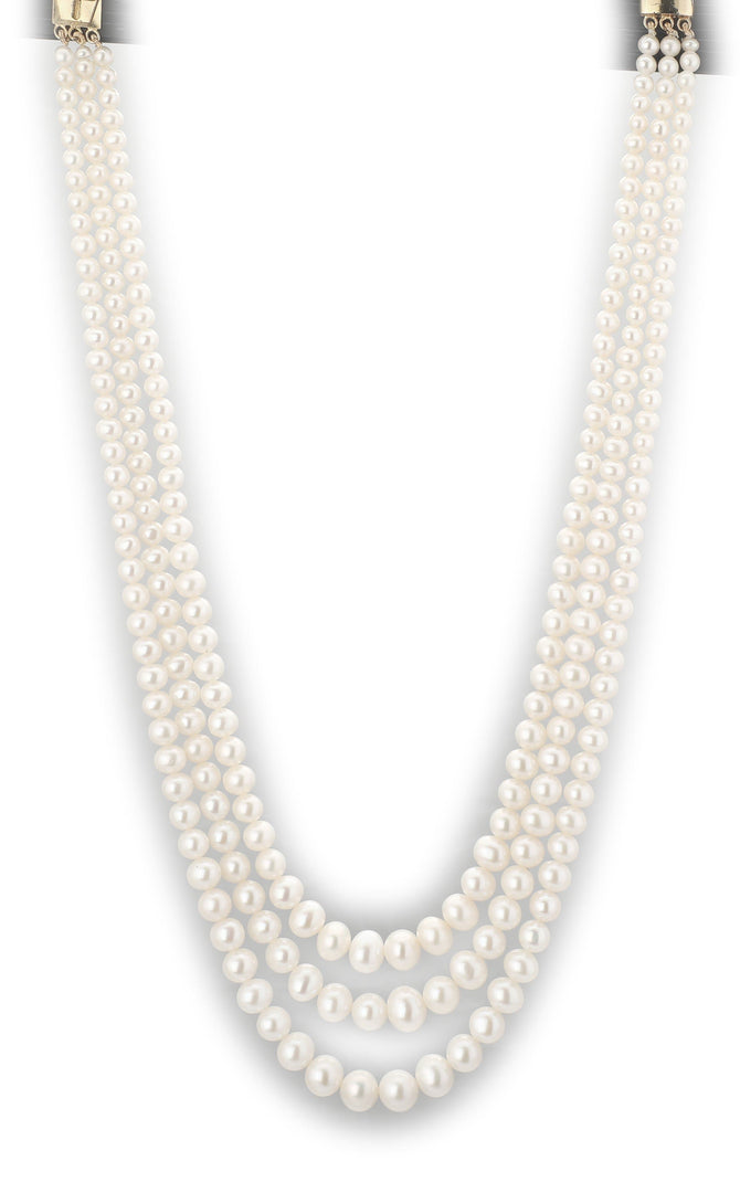 Round Pearls -String -S1108 KrishnaPearlsandJewellers
