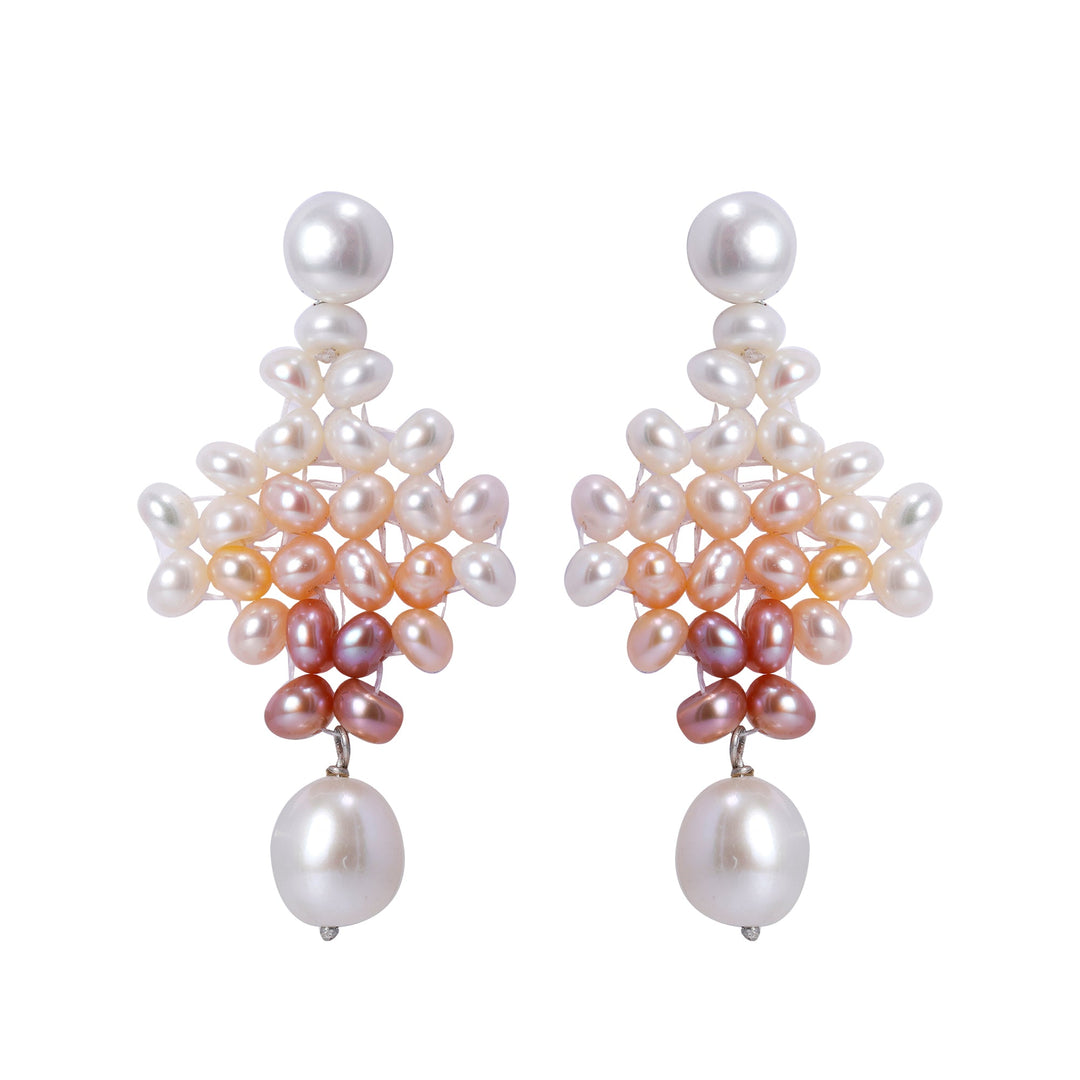 Hanging Pearl Earring T0359