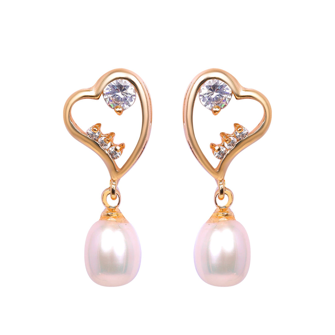 Pearl Hanging Earring T-0744