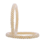 Load image into Gallery viewer, White Pearl Bangle - BG891 KrishnaPearlsandJewellers